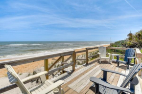Oceanfront Flagler Beach Home with Decks and Gas Grill